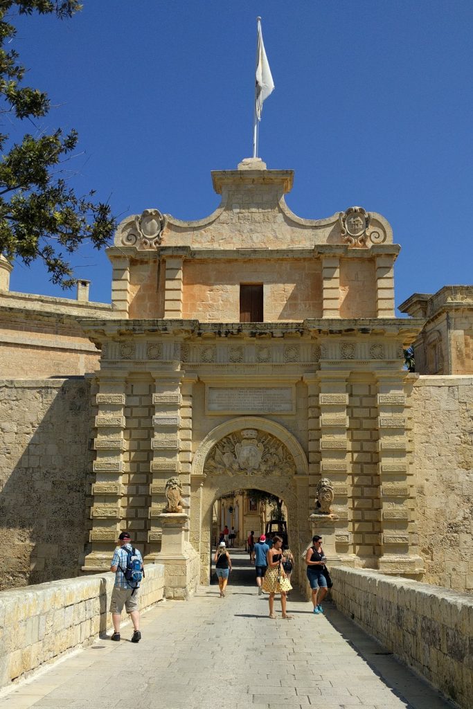 Mdina: brama miejska