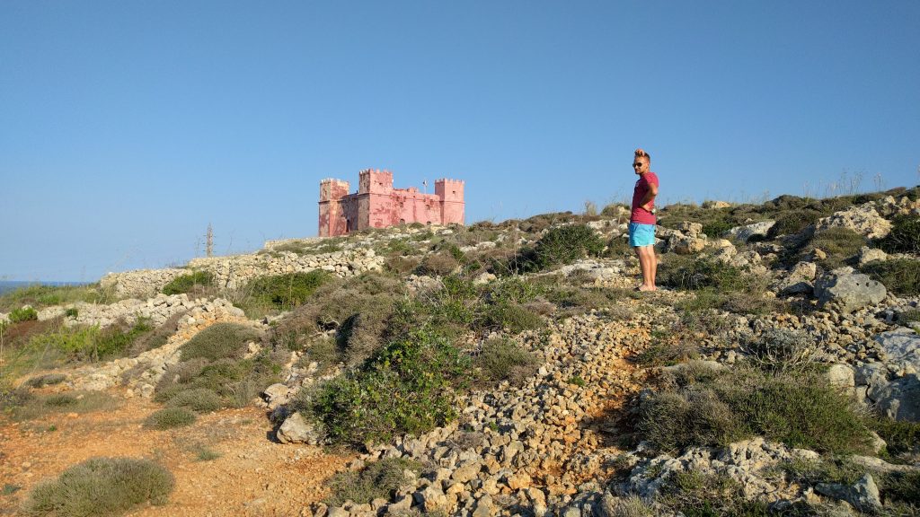 Wieża świętej Agaty Czerwona Wieża Malta