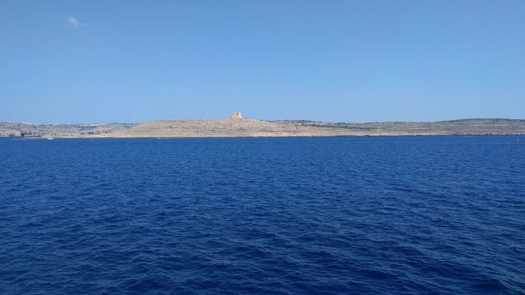Prom Malta Gozo widoki