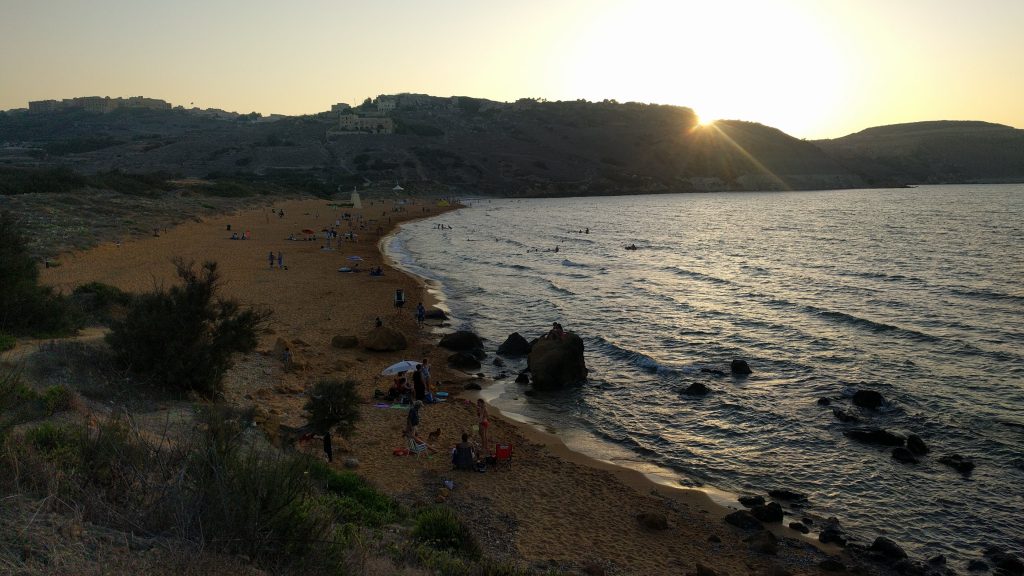 Ramla Beach Gozo Pomarańczowy Piasek