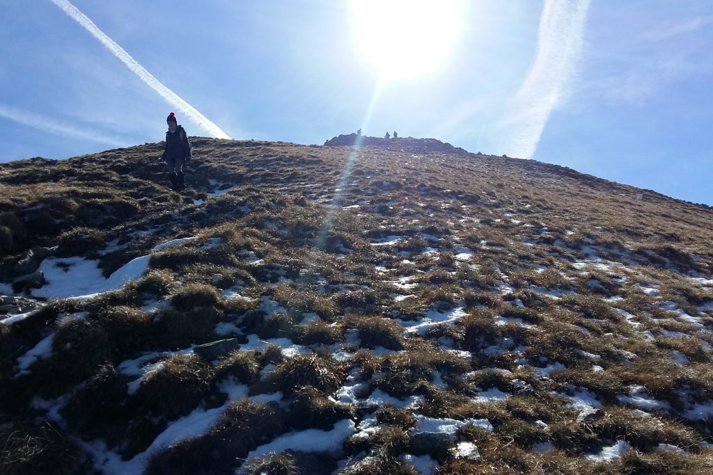 Zejście z Błyszcza Tatry Zachodnie