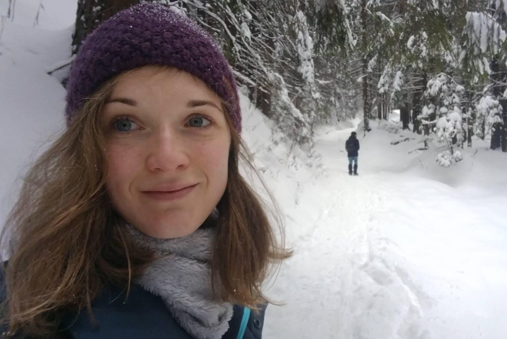 Śnieżny spacer w Tatrach