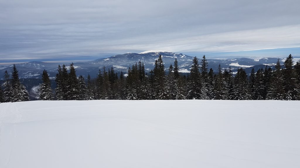 Pilsko na skiturach.