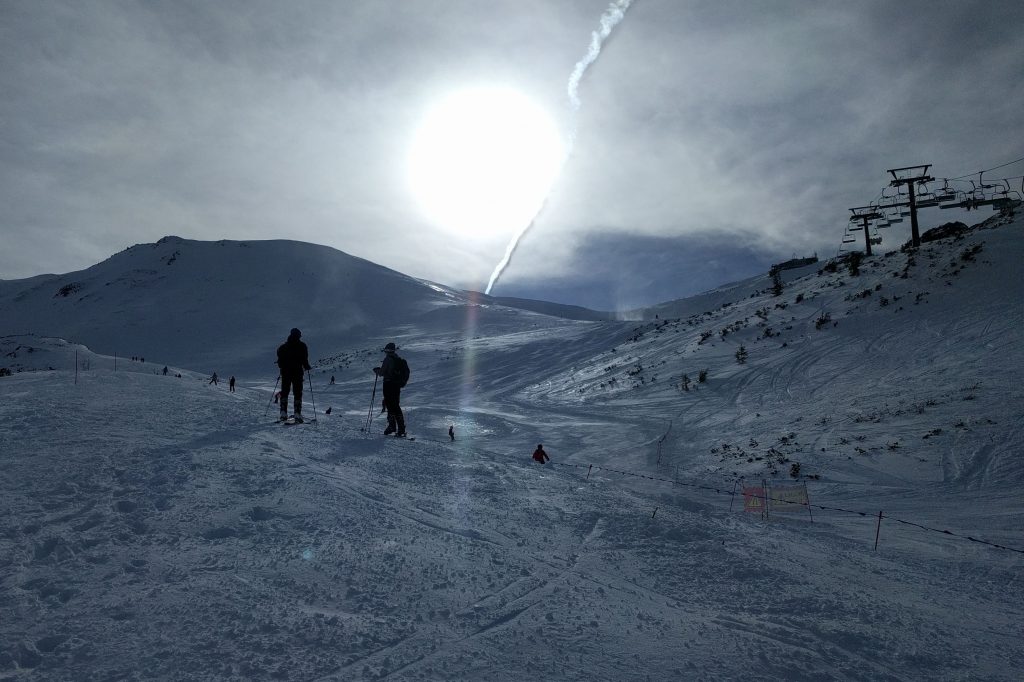 Podejście skiturowe na Kasprowy Wierch z Murowańca