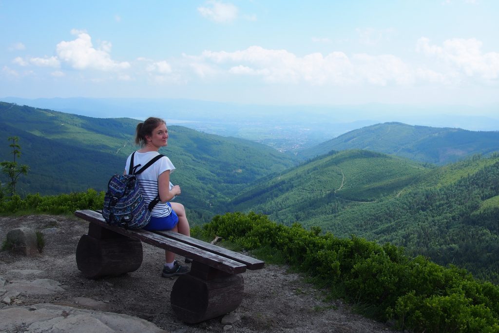 Na Malinowskiej Skale- a dalej na Skrzyczne.