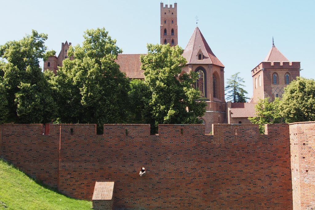 Zamek Krzyżacki w Malborku. 