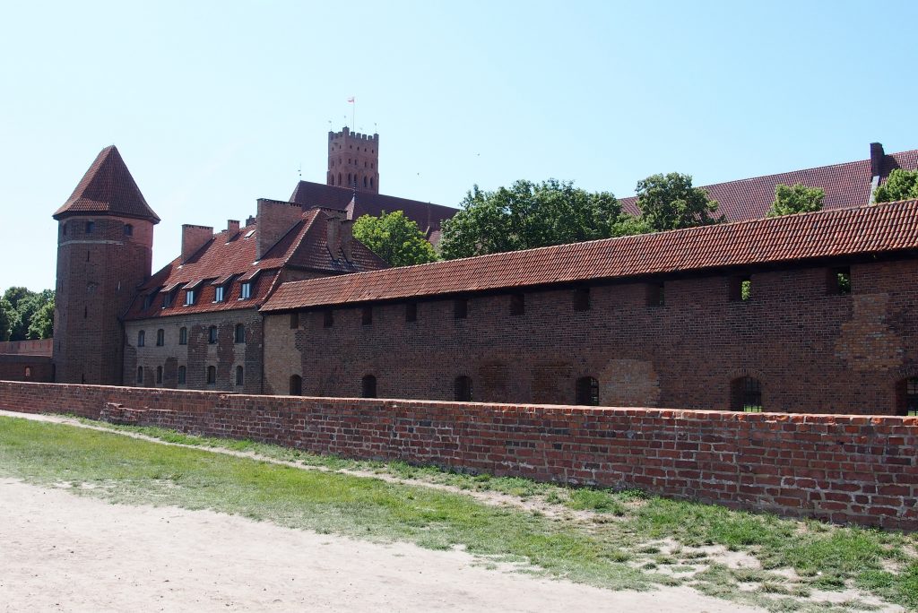 Zamek Krzyżacki w Malborku. 
