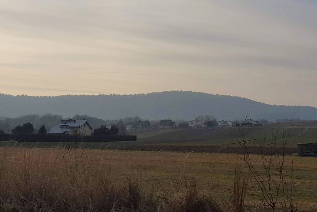 Liwocz (a dawniej Lewocz), czyli najwyższy punkt Pogórza Ciężkowickiego.