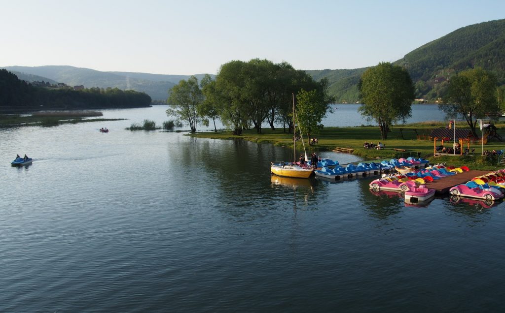 Jezioro Międzybrodzkie plaża Karaiby na niby