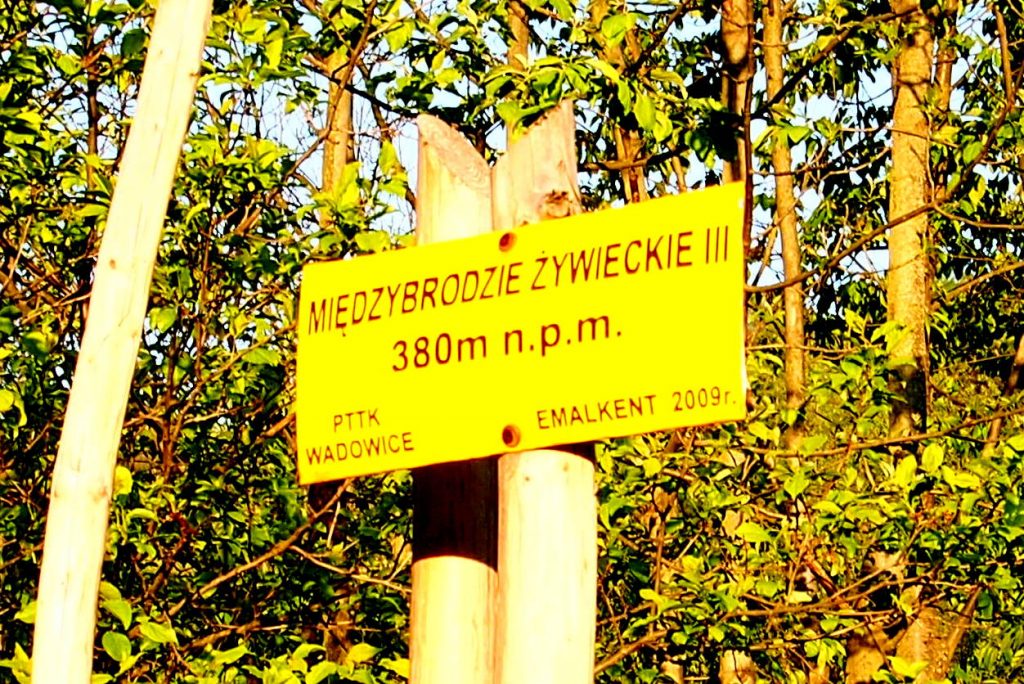 Międzybrodzie Żywiecie 380 m n.p.m.