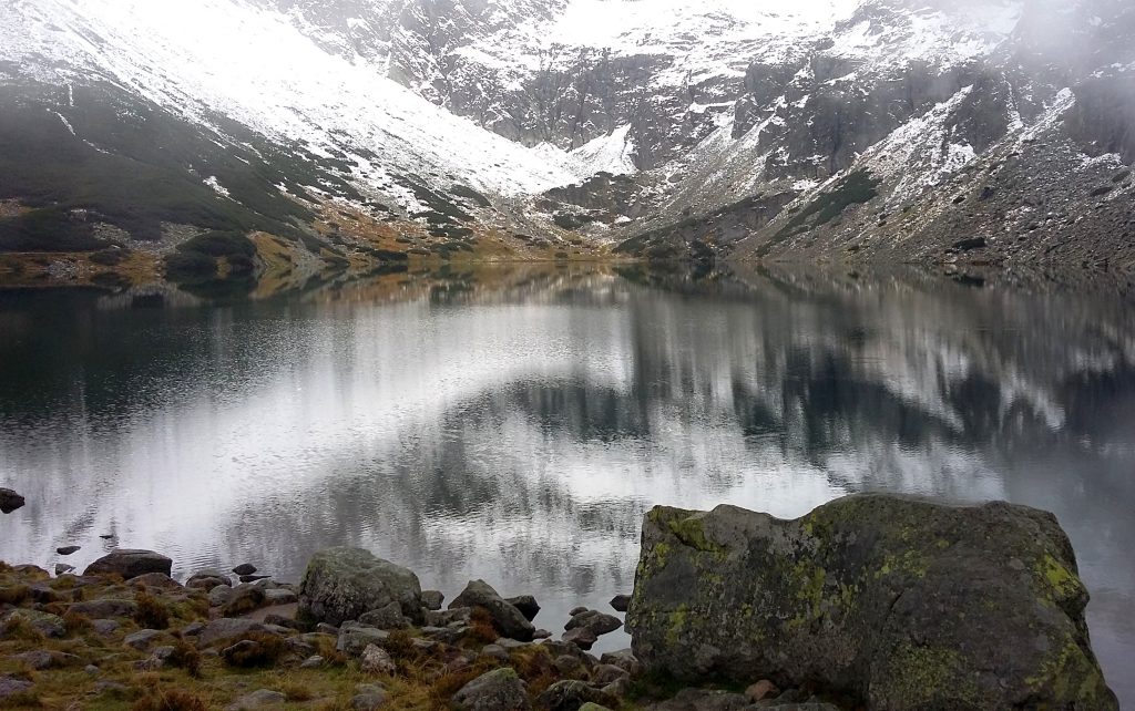 Tatry lustro Czarnego Stawu