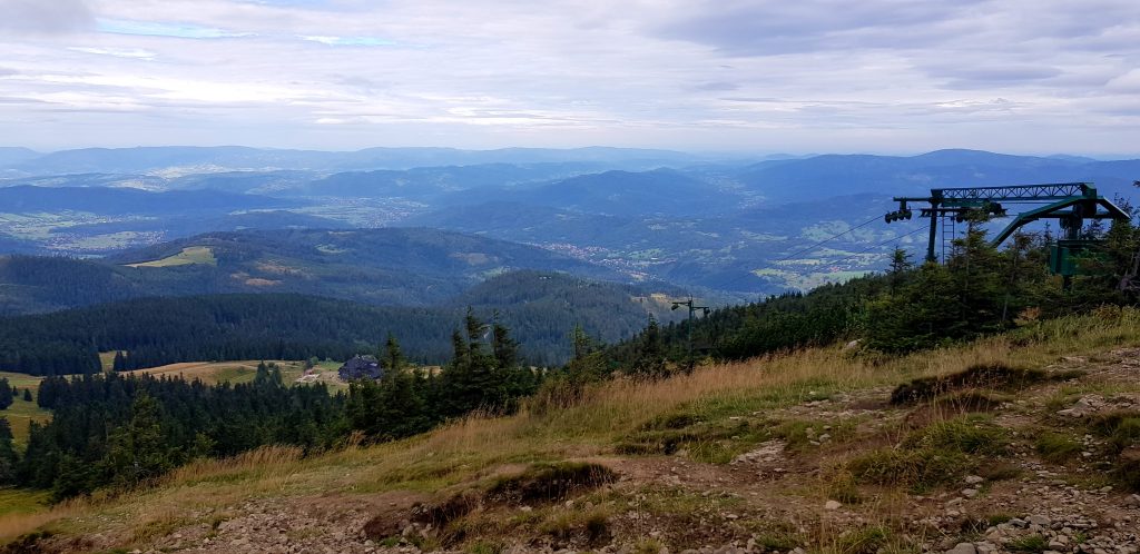 Widoki z Pilska- od strony Hali Miziowej