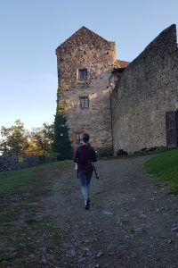 Zwiedzanie ruin XIII wiecznego zamku w Bolkowie