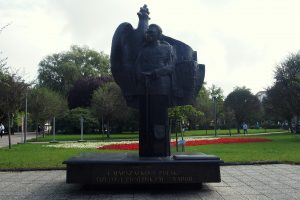 Piłsudski pomnik w Kołobrzegu