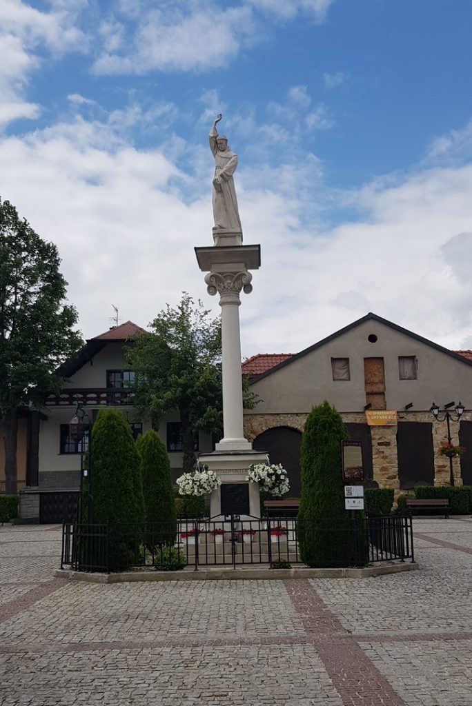 Lipnica Murowana pomnik św. Szymona