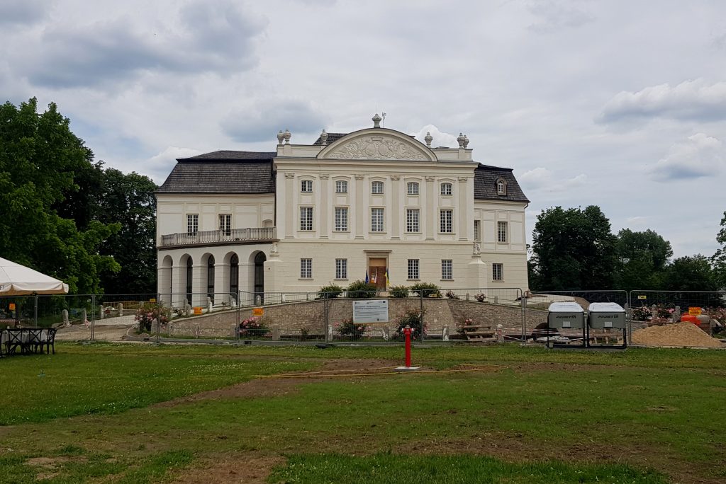 pałac w Kurozwękach - remont