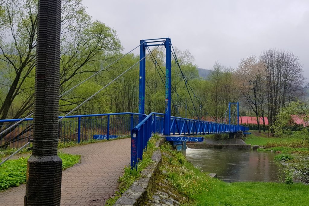 niebieski most, Ustroń