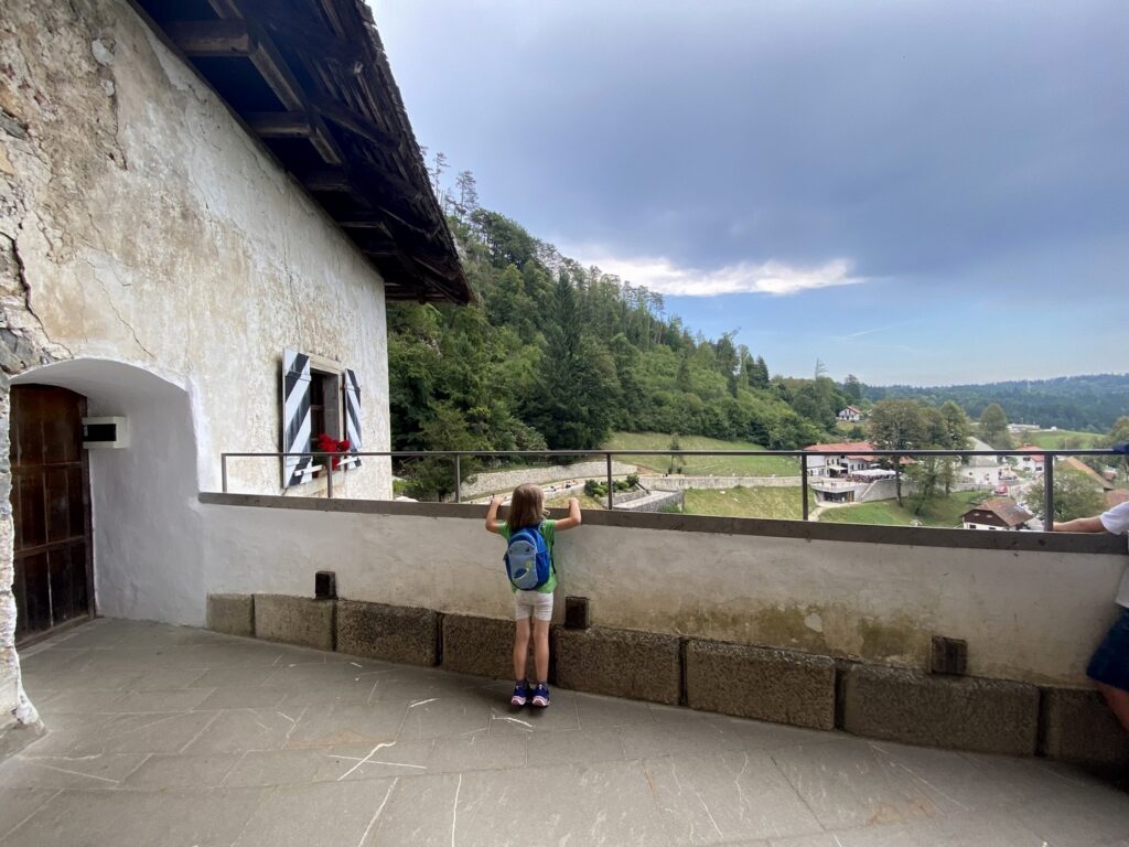 Predjama Castle widoki na okolicę