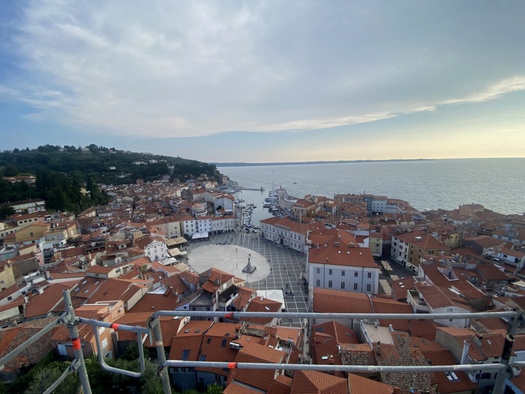 widok na Piran